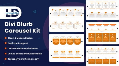 Services Carousel Section Bundle - Layout Divi - 4000+ Premium Divi ...