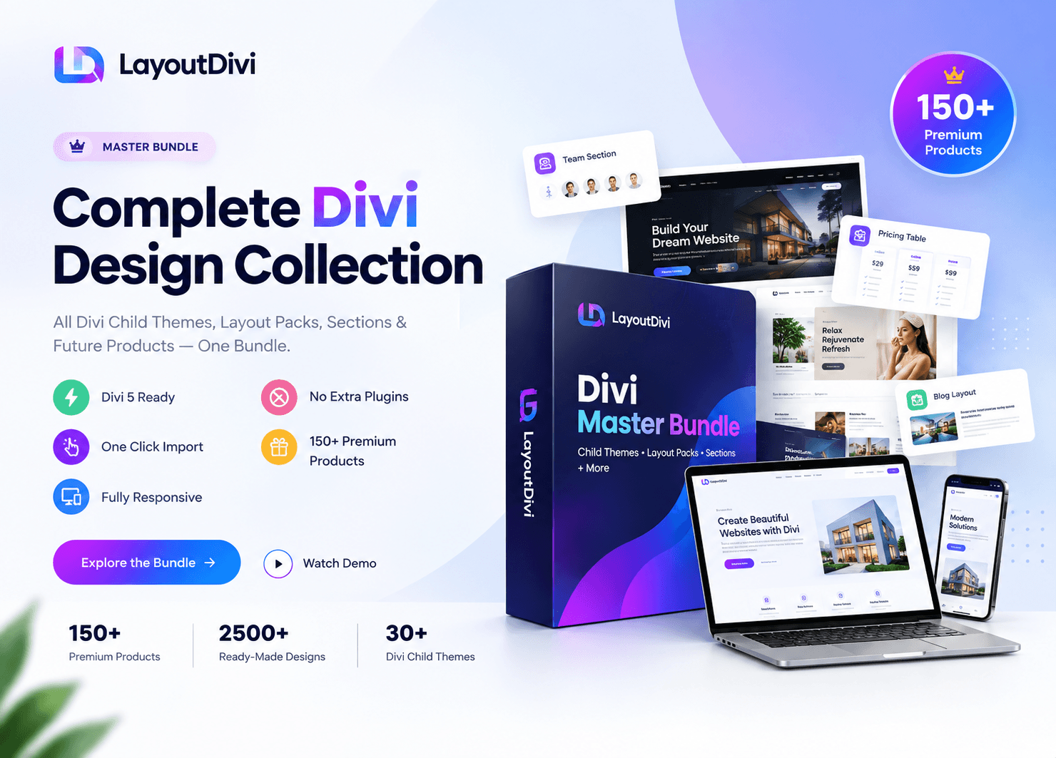 Divi Module Layouts Pack Bundle