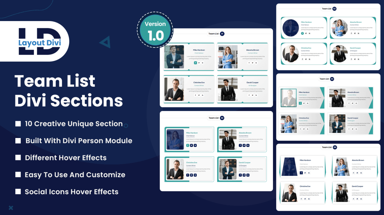 Divi Timeline Layout Pack | Divi Layouts