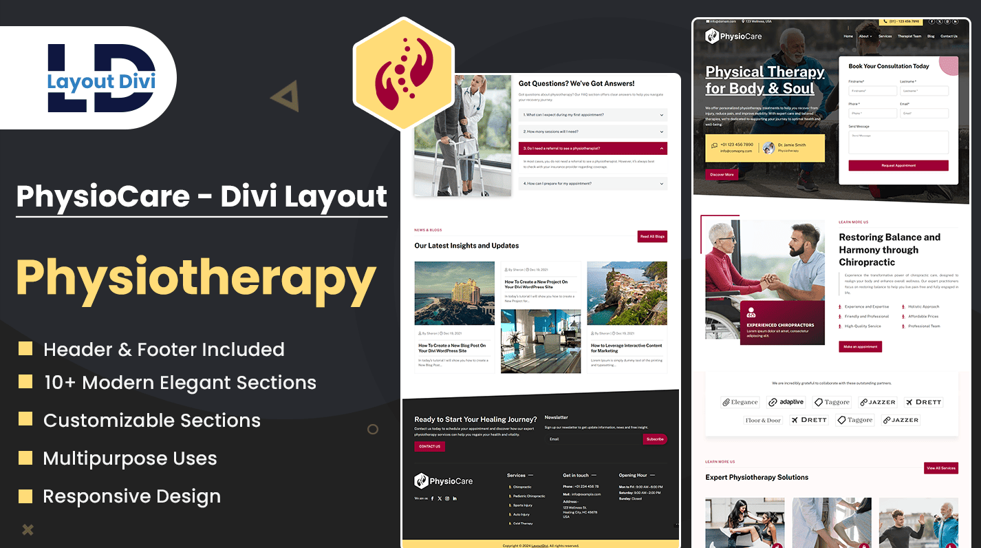 Divi Physiotherapy Layout-Featured Image